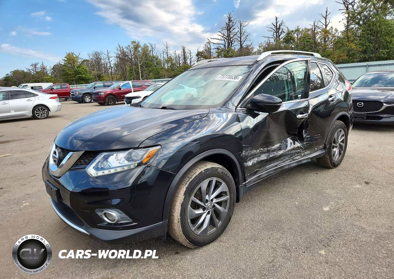 2016 Nissan Rogue Sl VIN:5N1AT2MV5GC872031 - 1