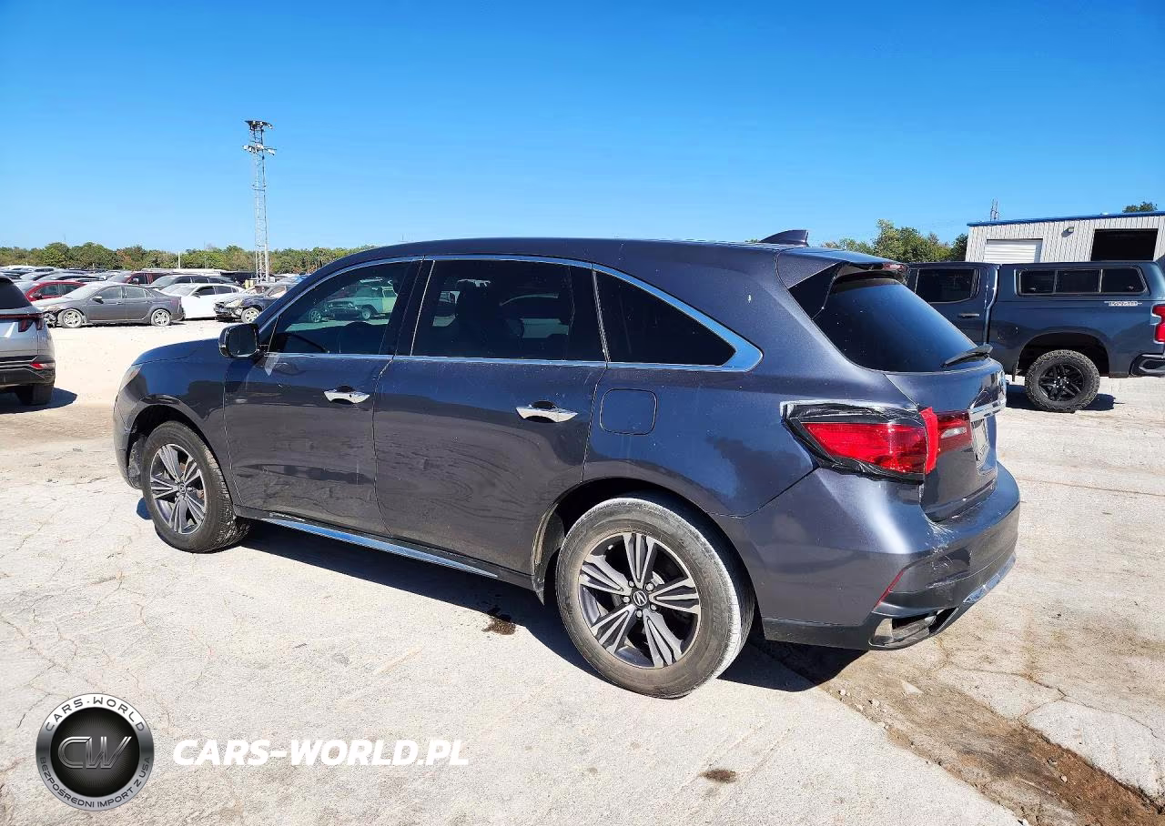 2017 Acura Mdx VIN:5FRYD3H36HB008378 - 2