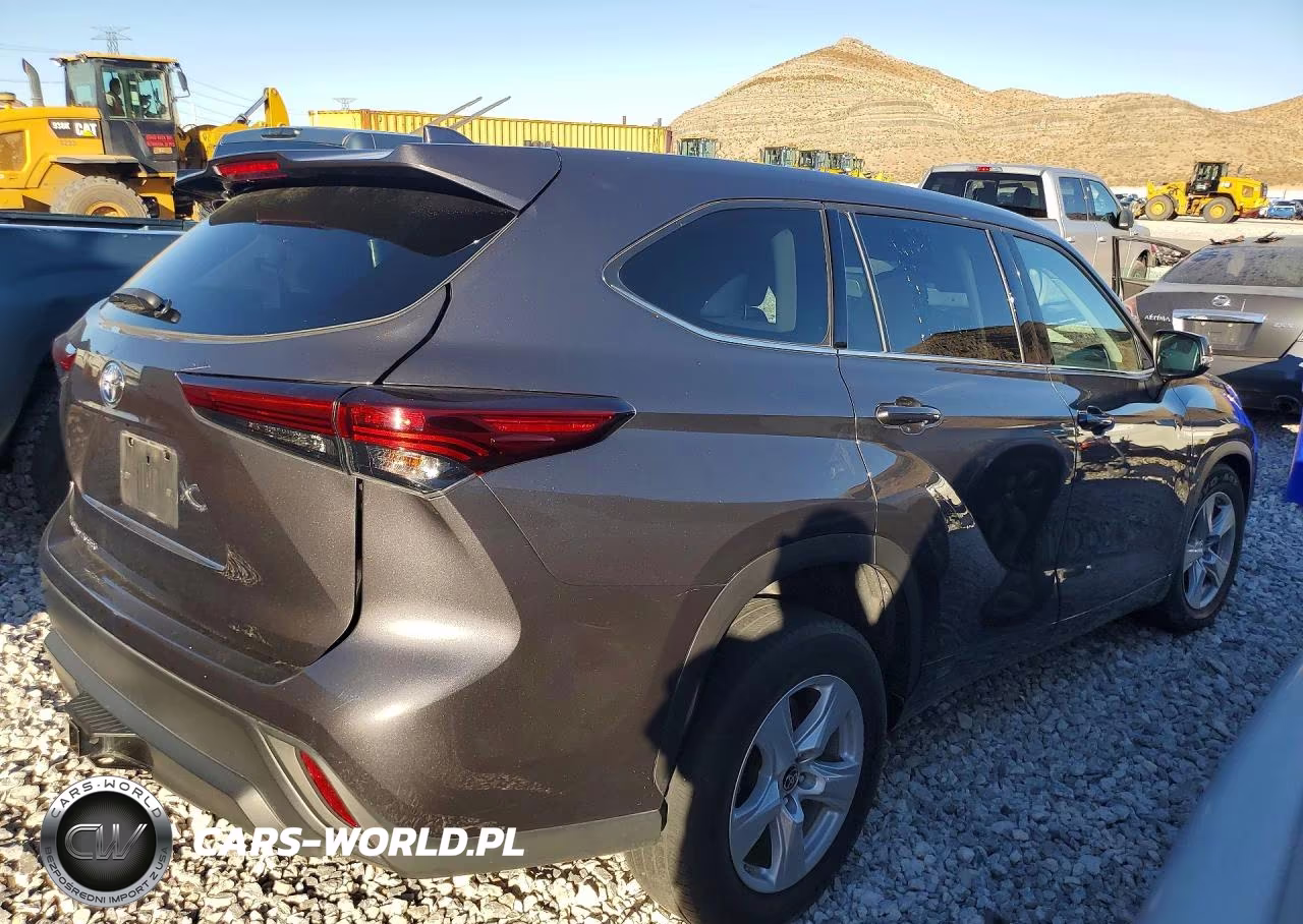 2021 Toyota Highlander L VIN:5TDCZRAH6MS522467 - 3