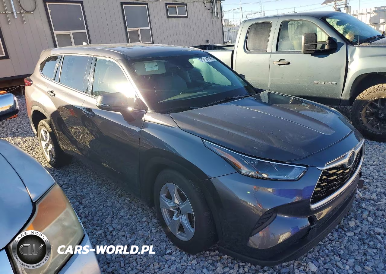 2021 Toyota Highlander L VIN:5TDCZRAH6MS522467 - 4