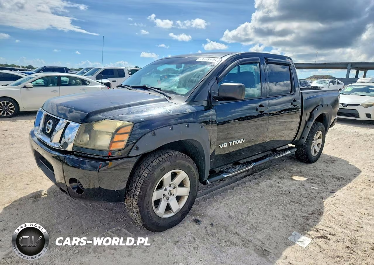 2009 Nissan Titan Xe VIN:1N6AA07C59N317240 - 1