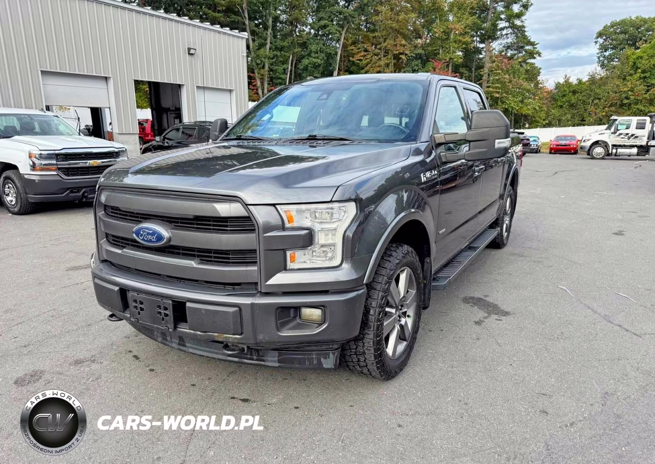 2017 Ford F150 Supercrew Lariat VIN:1FTEW1EG8HFC48439 - 1