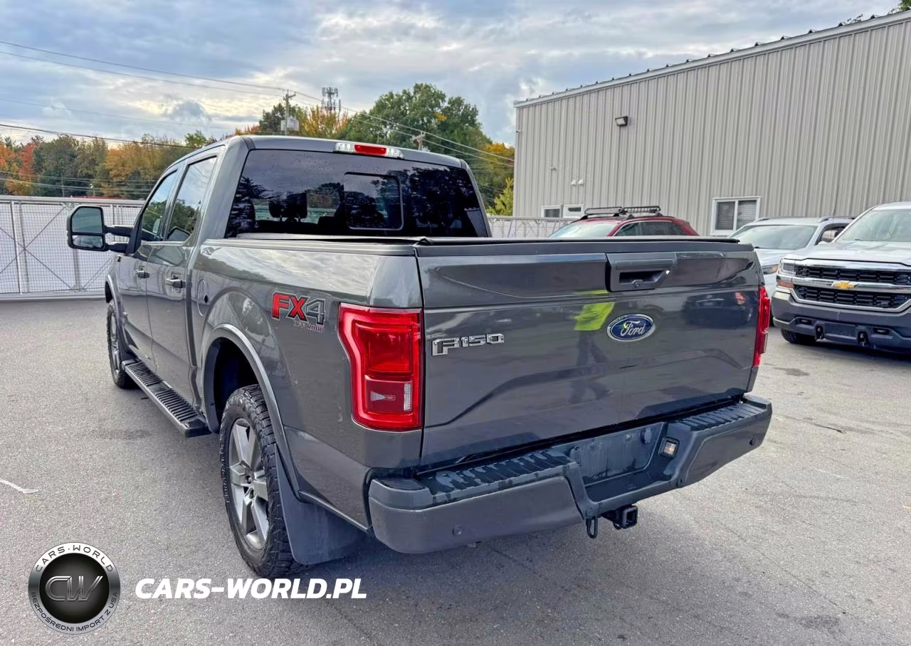 2017 Ford F150 Supercrew Lariat VIN:1FTEW1EG8HFC48439 - 2