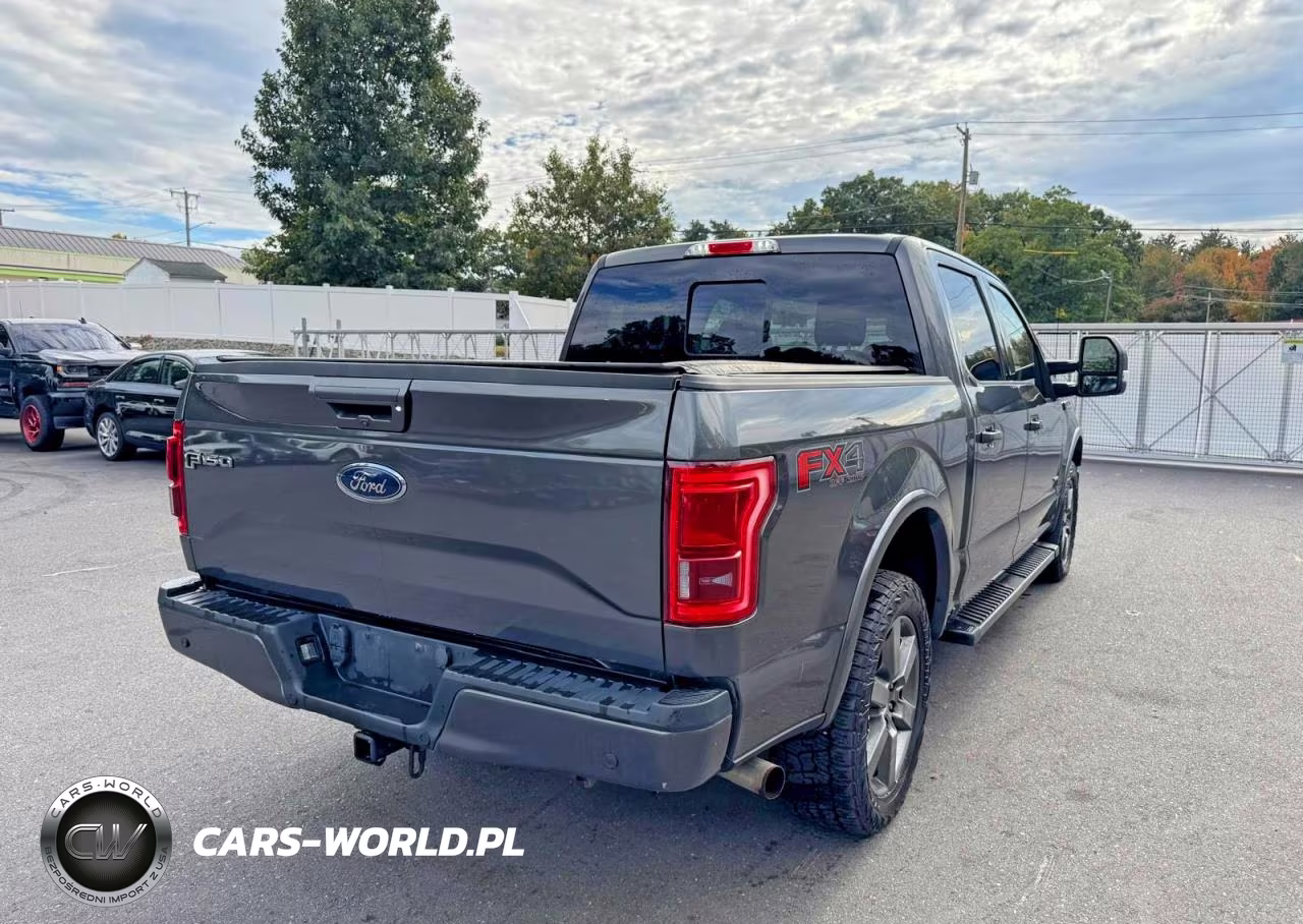 2017 Ford F150 Supercrew Lariat VIN:1FTEW1EG8HFC48439 - 3