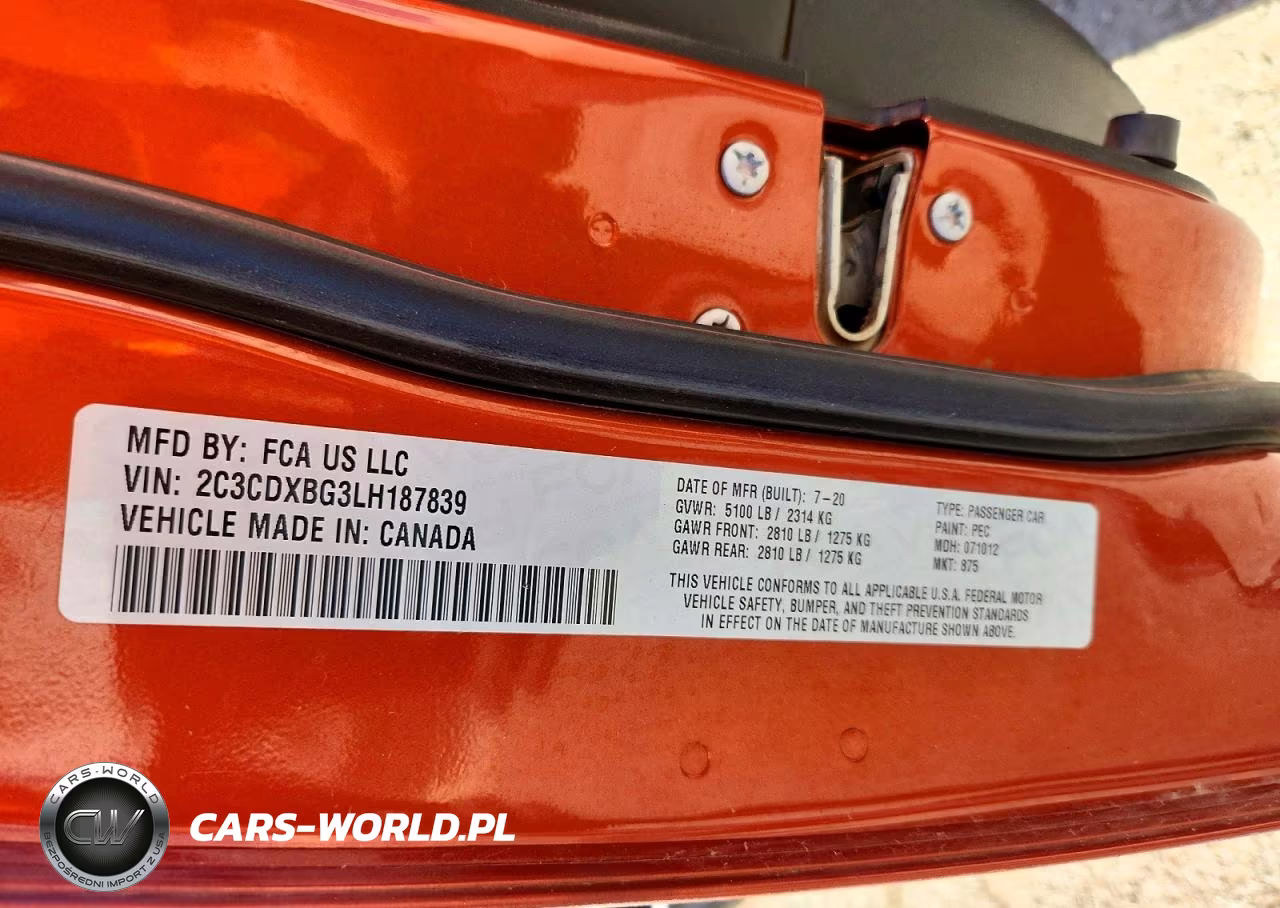 2020 Dodge Charger Sxt VIN:2C3CDXBG3LH187839 - 12