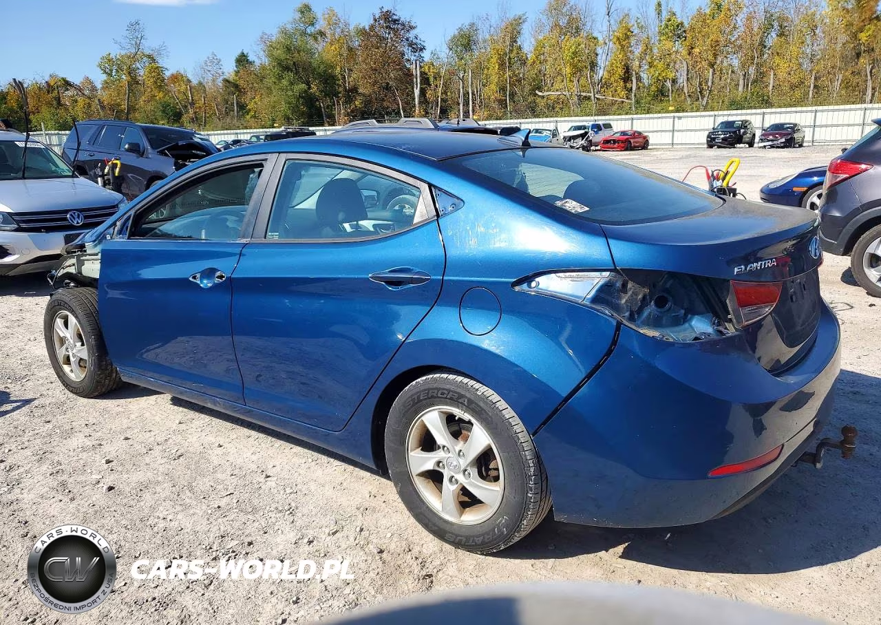 2015 Hyundai Elantra Se VIN:KMHDH4AEXFU225485 - 2