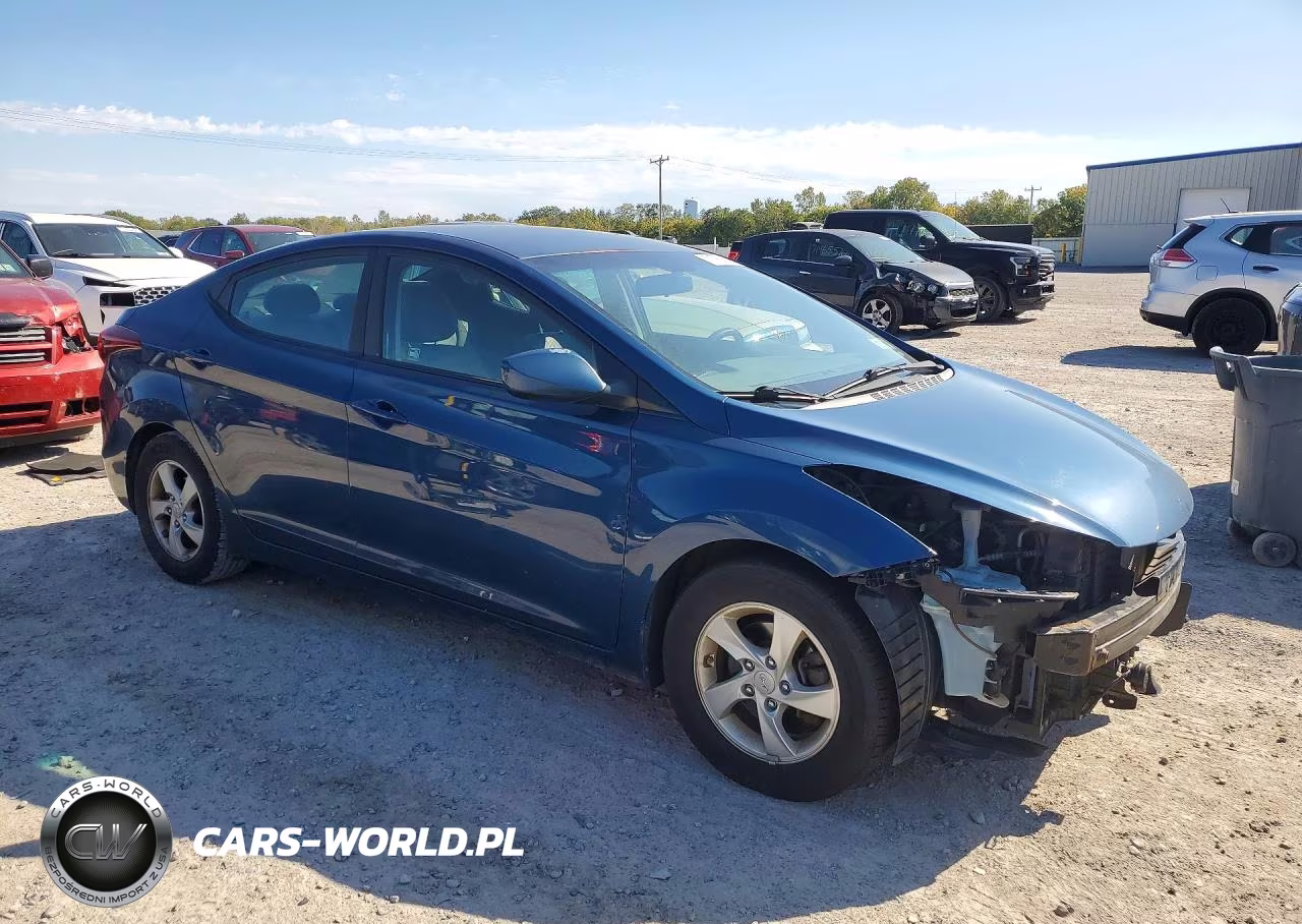 2015 Hyundai Elantra Se VIN:KMHDH4AEXFU225485 - 4