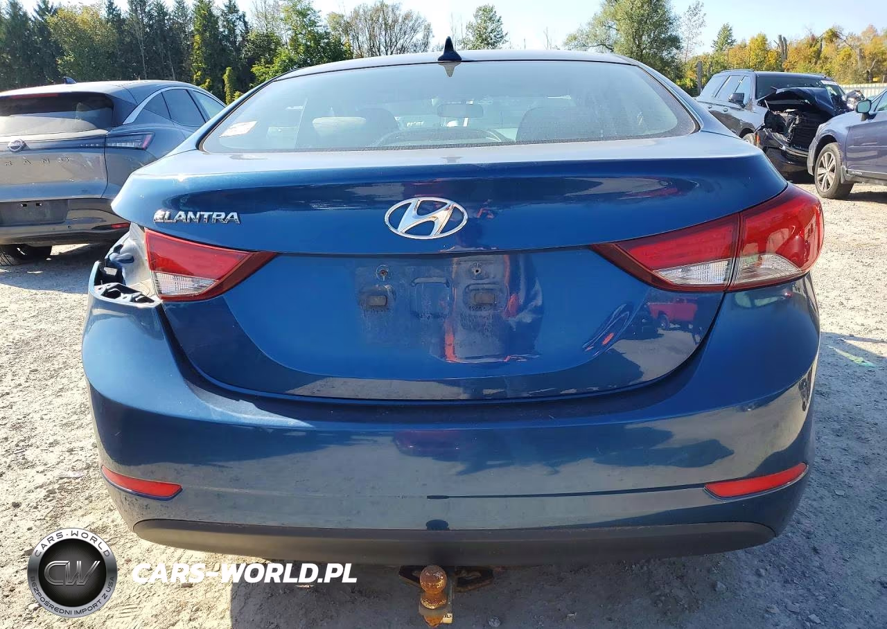 2015 Hyundai Elantra Se VIN:KMHDH4AEXFU225485 - 6