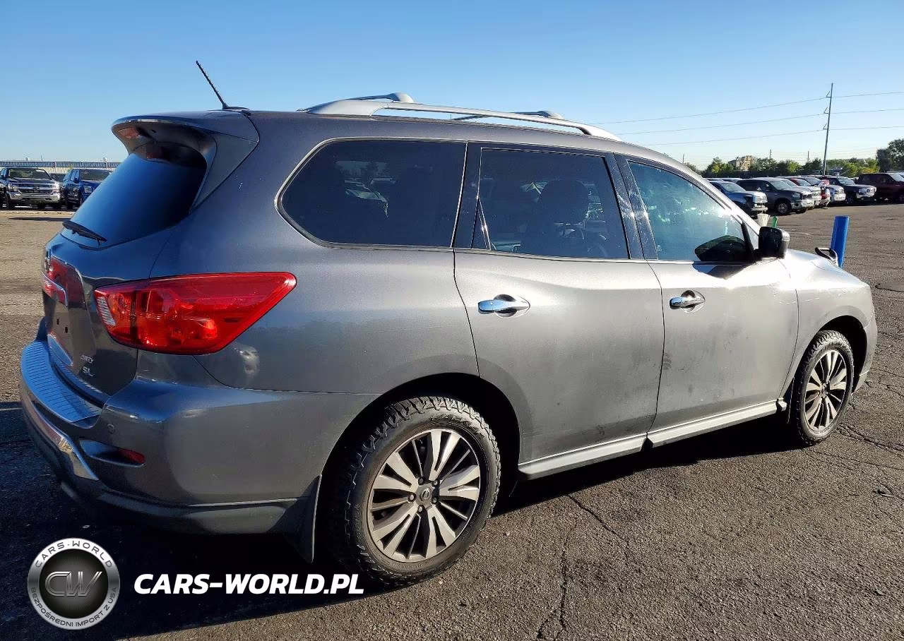 2017 Nissan Pathfinder Sl VIN:5N1DR2MM9HC608069 - 3