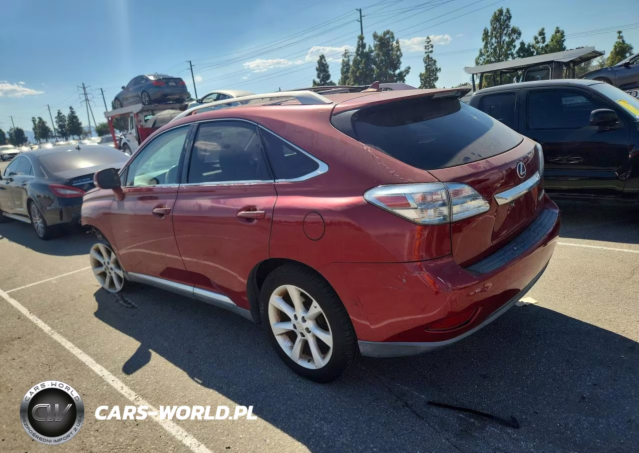 2012 Lexus Rx 350 VIN:2T2ZK1BA9CC074584 - 2