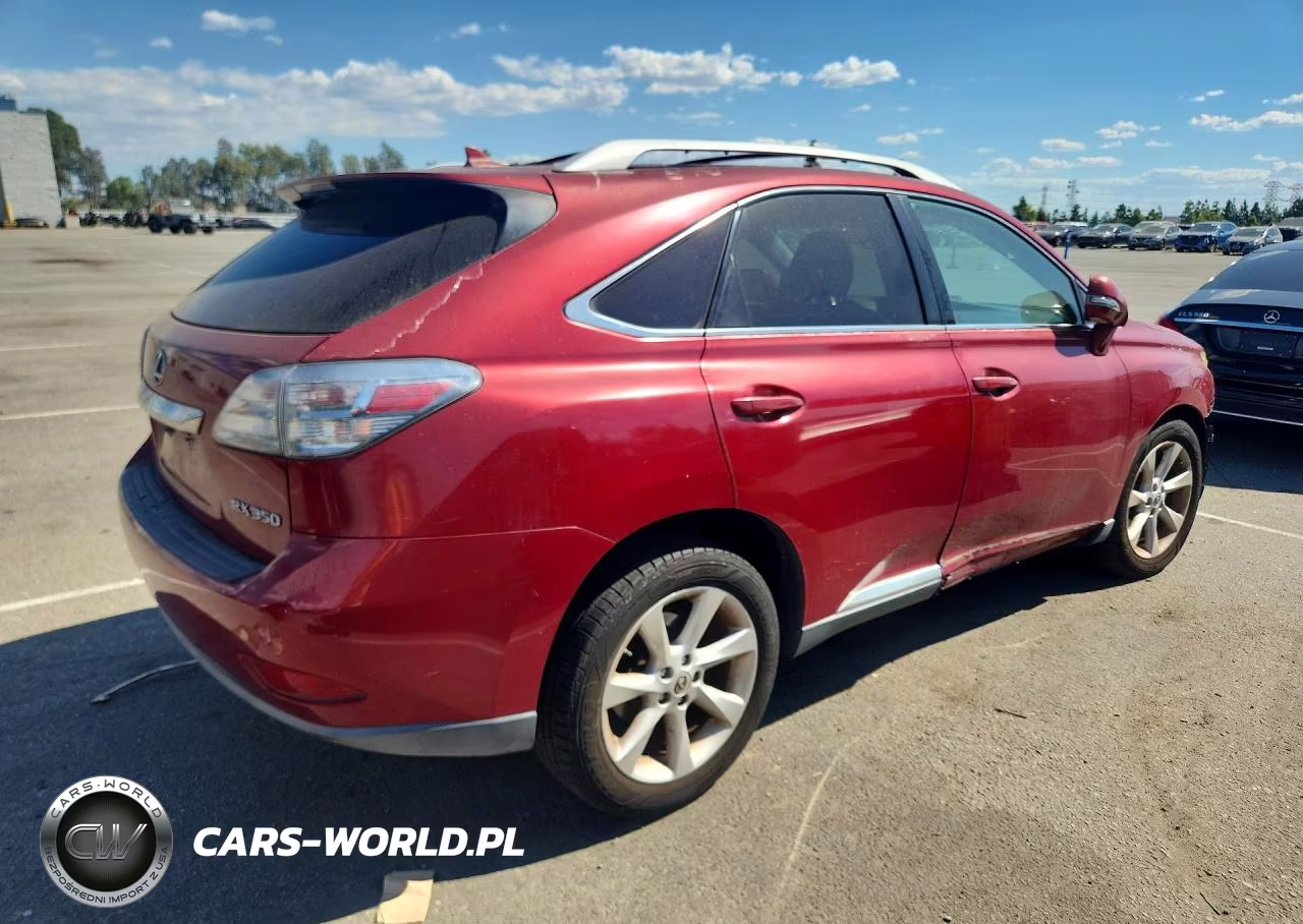 2012 Lexus Rx 350 VIN:2T2ZK1BA9CC074584 - 3