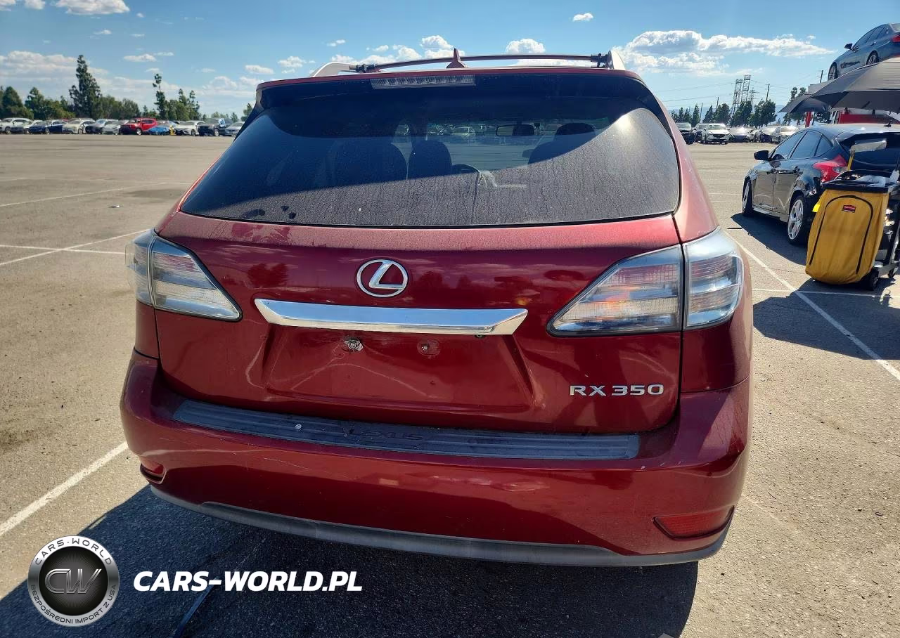 2012 Lexus Rx 350 VIN:2T2ZK1BA9CC074584 - 6
