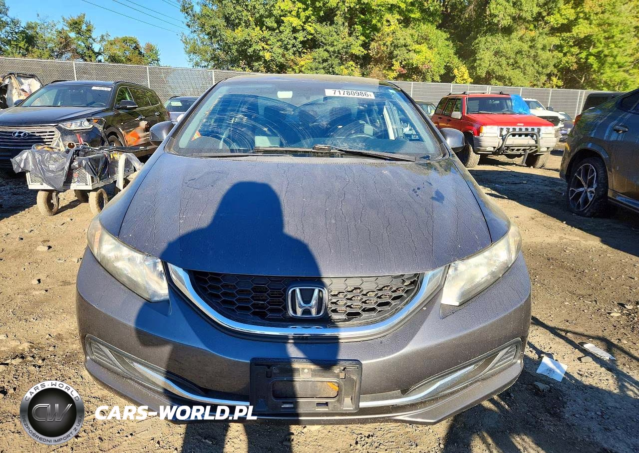 2013 Honda Civic Lx VIN:2HGFB2F50DH586642 - 5