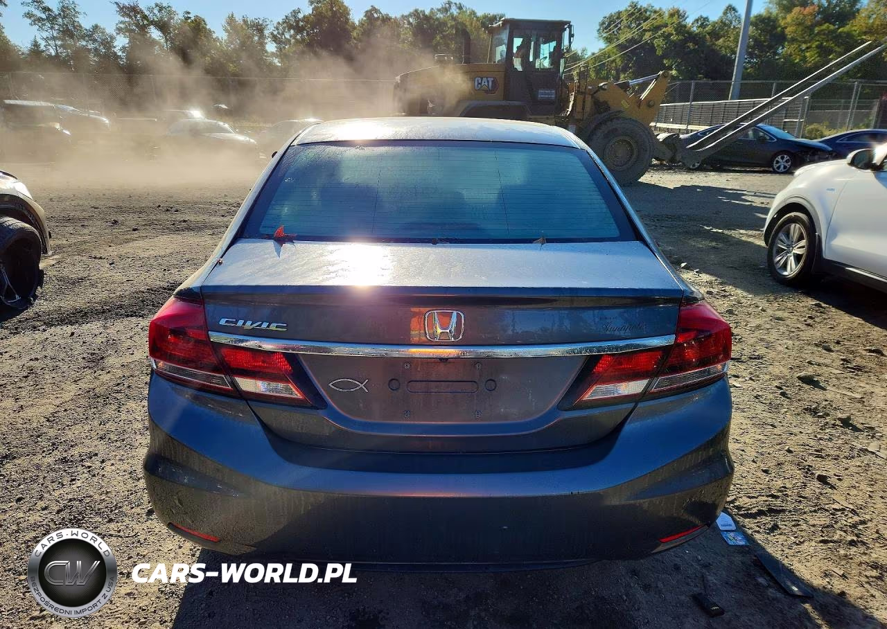2013 Honda Civic Lx VIN:2HGFB2F50DH586642 - 6