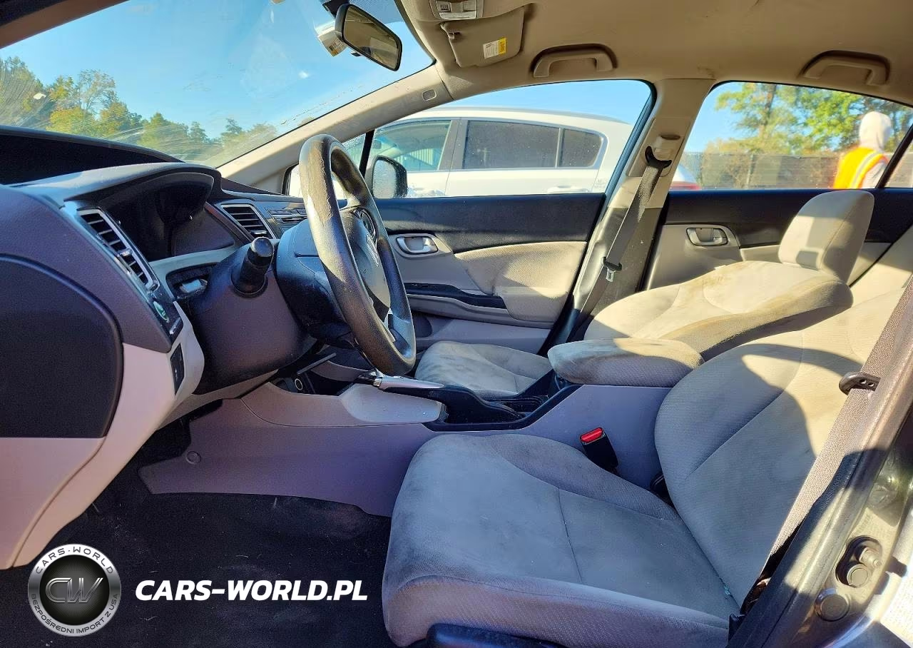 2013 Honda Civic Lx VIN:2HGFB2F50DH586642 - 7
