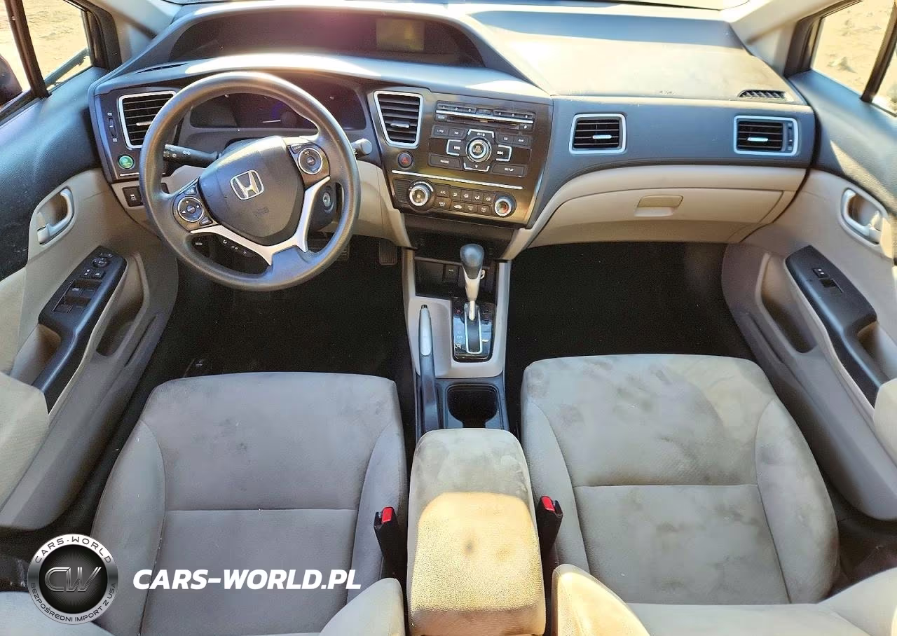 2013 Honda Civic Lx VIN:2HGFB2F50DH586642 - 8