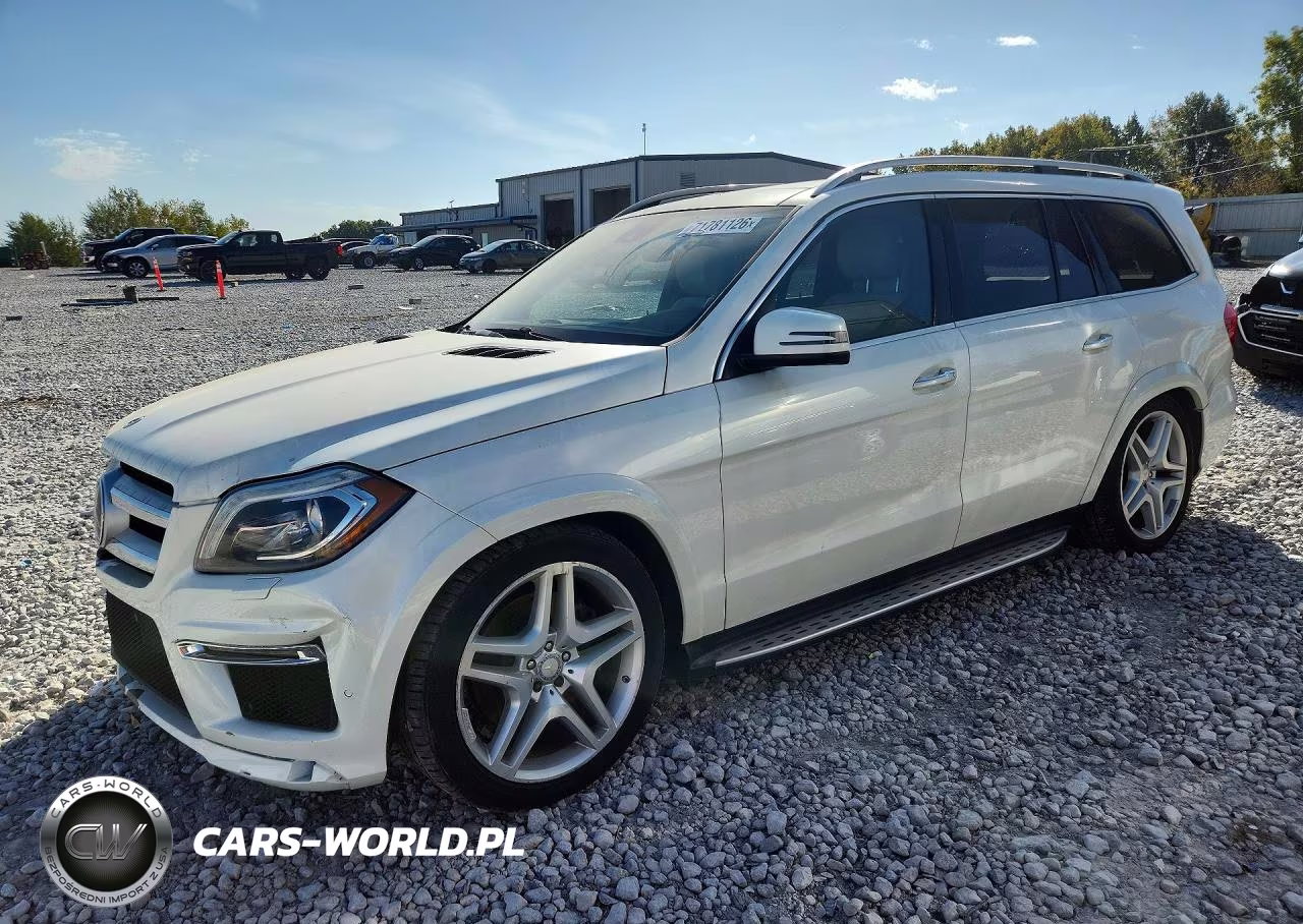 2014 Mercedes-Benz Gl 550 4Matic VIN:4JGDF7DE1EA352855 - 1