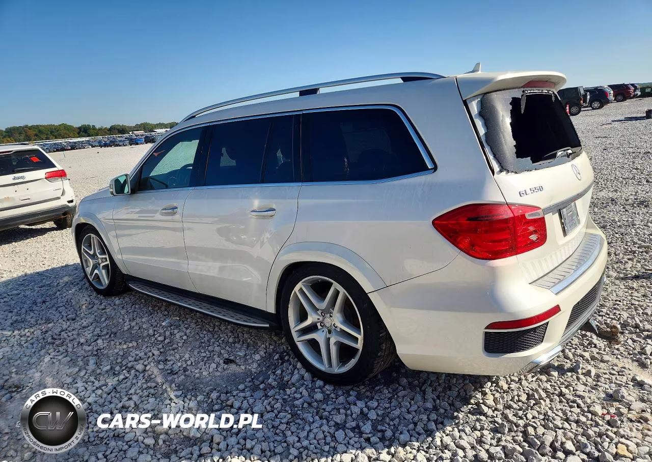 2014 Mercedes-Benz Gl 550 4Matic VIN:4JGDF7DE1EA352855 - 2