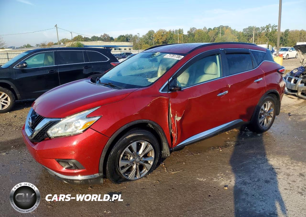 2016 Nissan Murano Sv VIN:5N1AZ2MG9GN130915 - 1