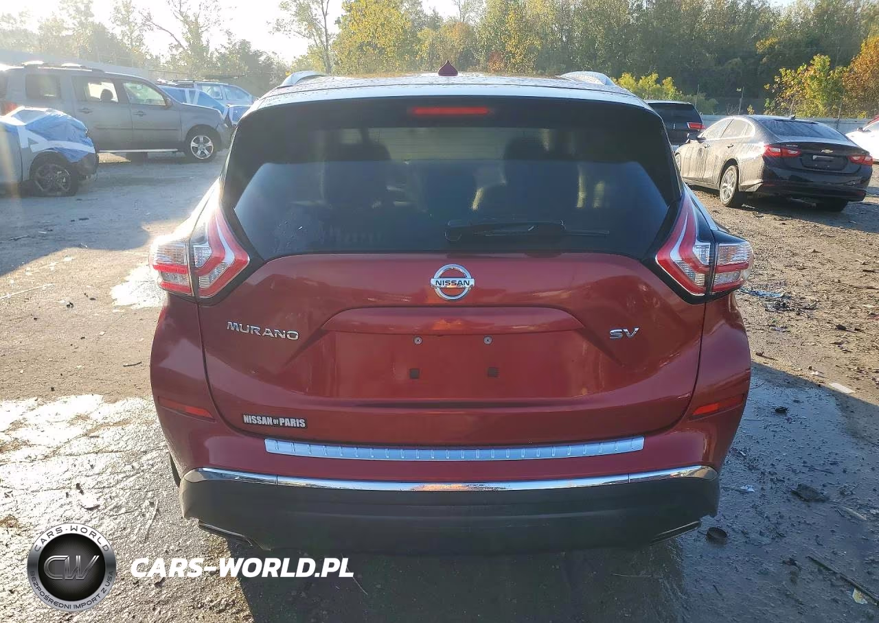 2016 Nissan Murano Sv VIN:5N1AZ2MG9GN130915 - 6