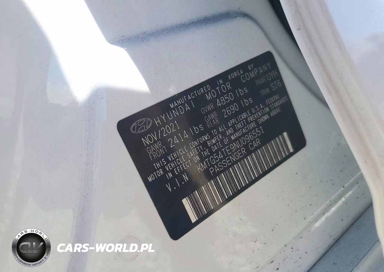 2022 Genesis G70 3.3T Standard VIN:KMTG54TE9NU096551 - 12