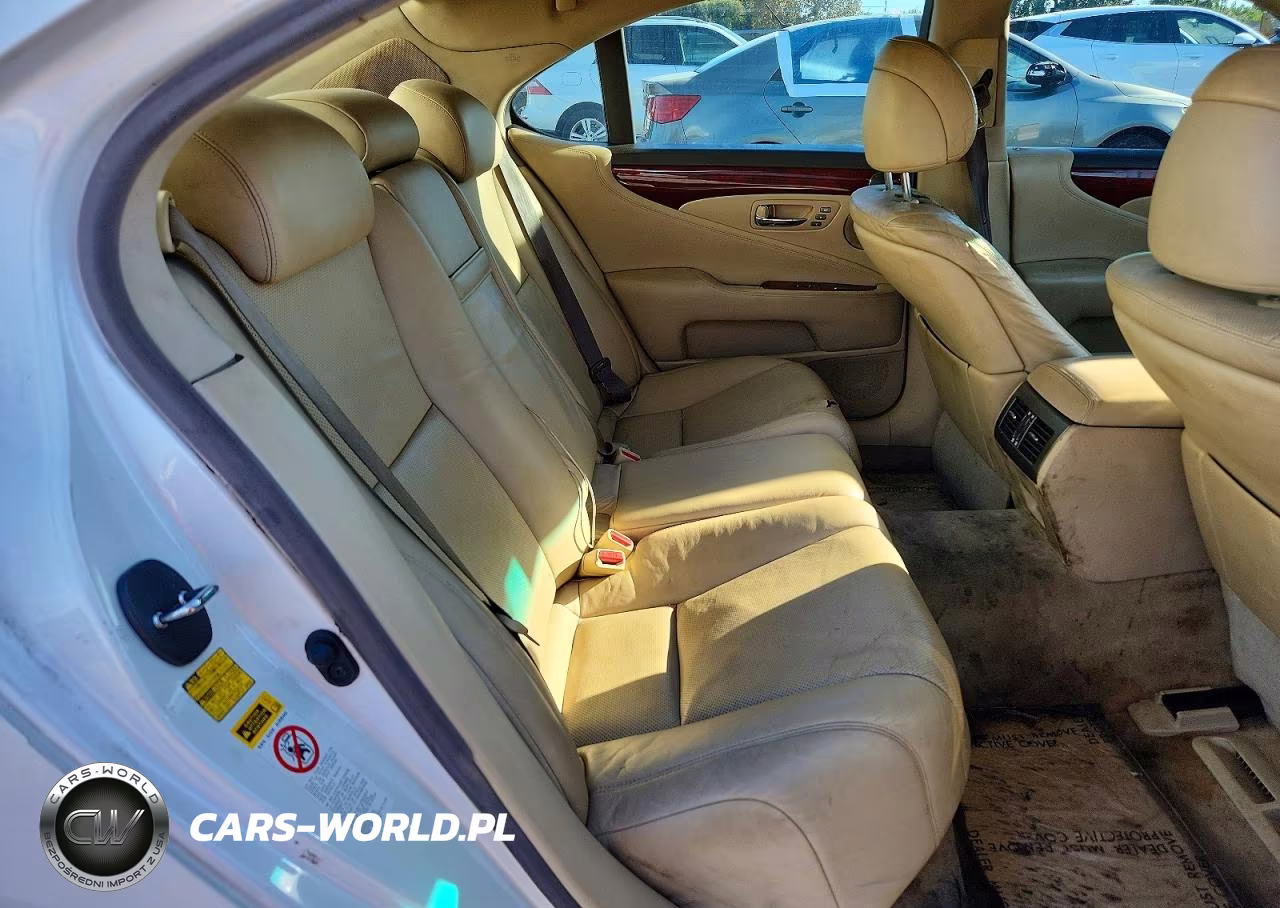 2007 Lexus Ls 460 VIN:JTHBL46F875031947 - 10