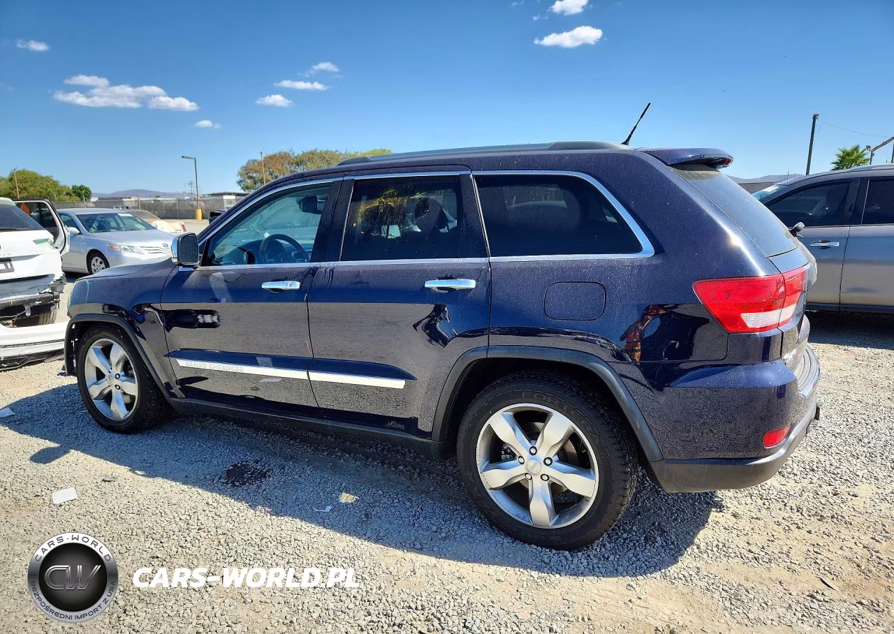 2012 Jeep Grand Cherokee Overland VIN:1C4RJFCT0CC227253 - 2