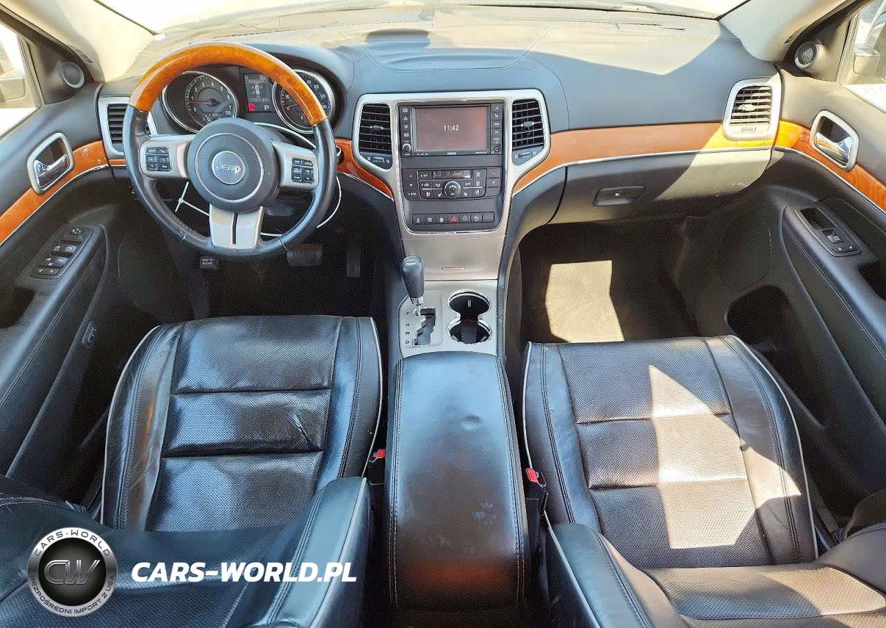 2012 Jeep Grand Cherokee Overland VIN:1C4RJFCT0CC227253 - 8