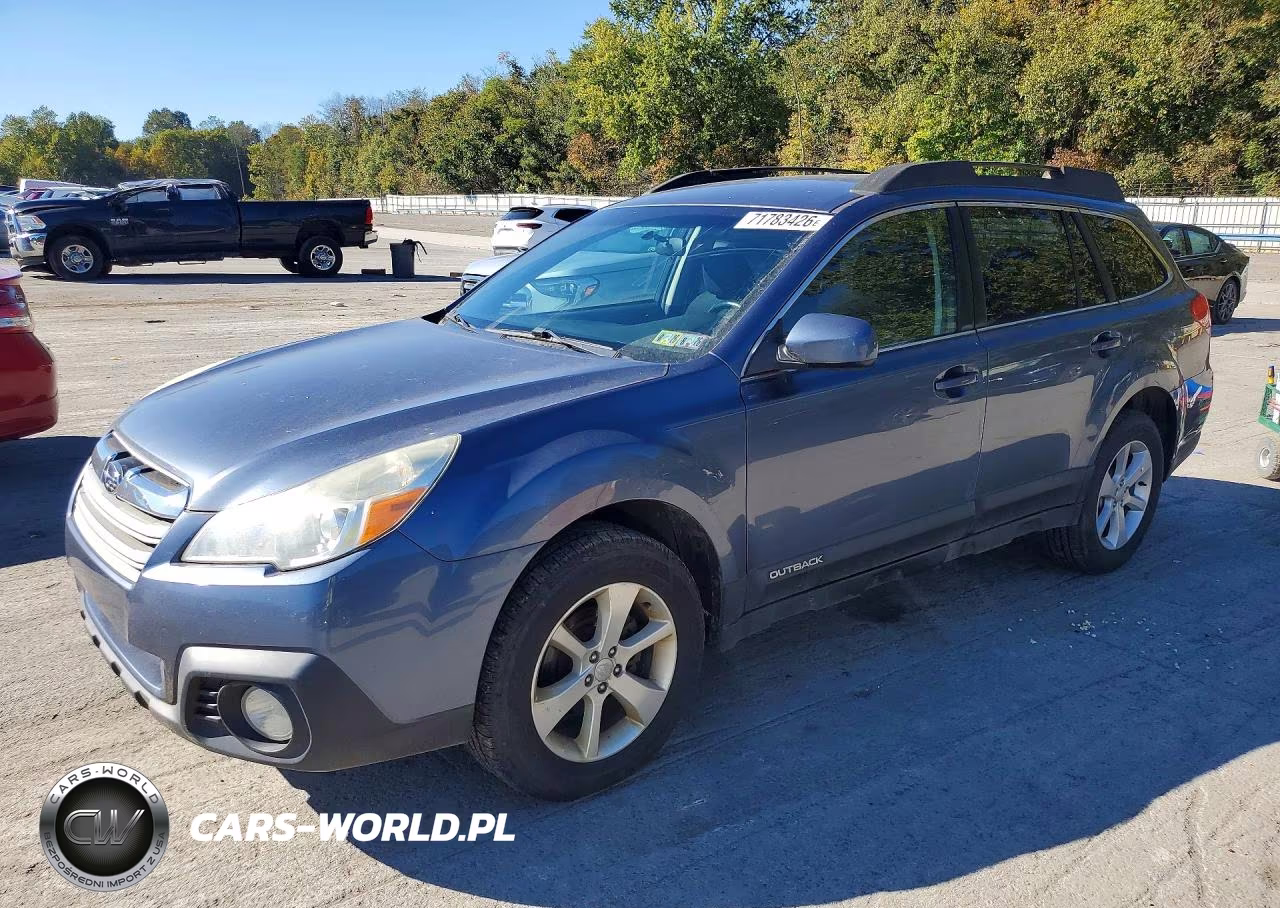 2013 Subaru Outback 2.5I Premium VIN:4S4BRBCC7D3268589 - 1