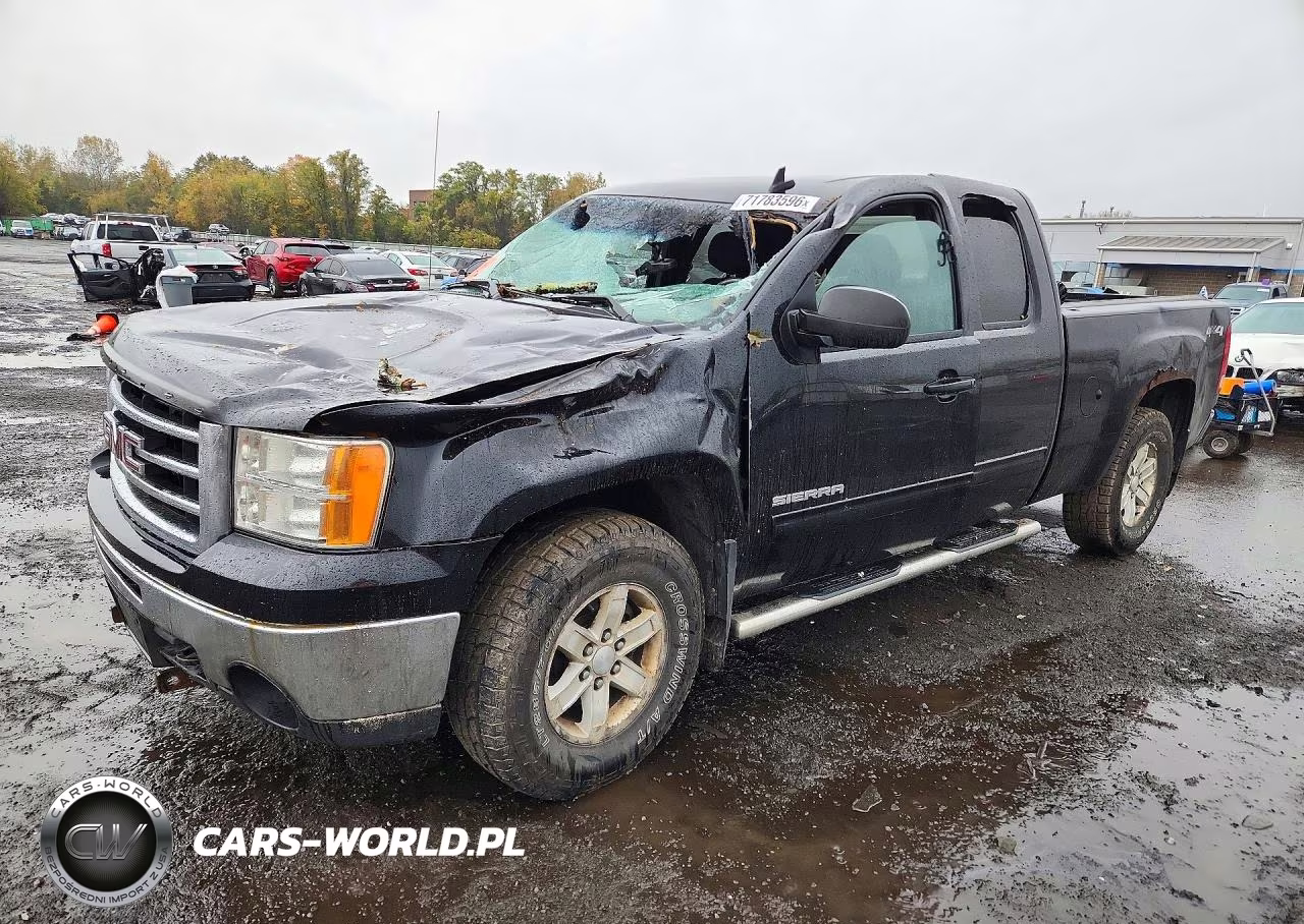 2012 GMC Sierra K1500 Sle VIN:1GTR2VE72CZ181607 - 1