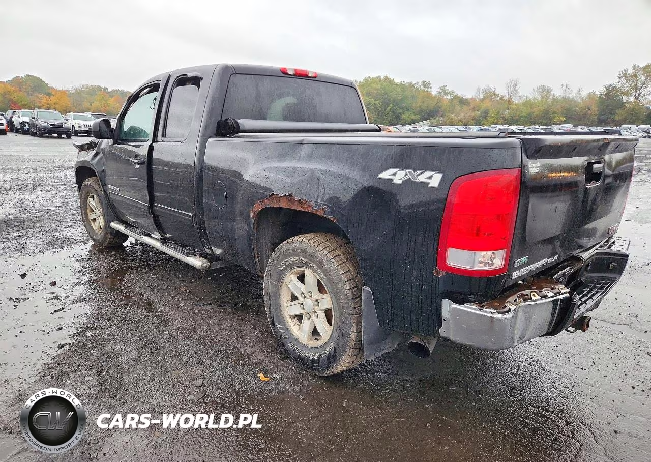 2012 GMC Sierra K1500 Sle VIN:1GTR2VE72CZ181607 - 2
