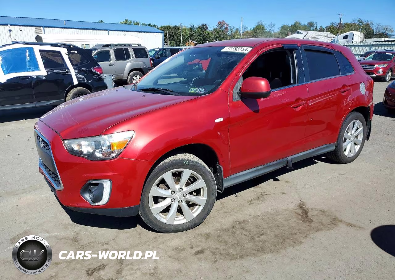 2015 Mitsubishi Outlander Sport Se VIN:4A4AR4AUXFE013846 - 1