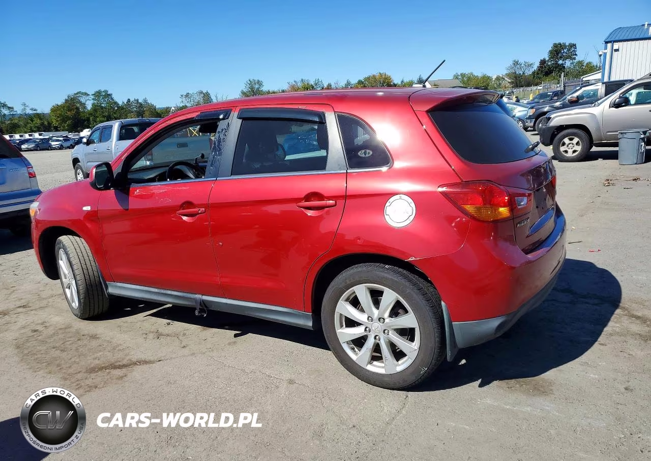 2015 Mitsubishi Outlander Sport Se VIN:4A4AR4AUXFE013846 - 2