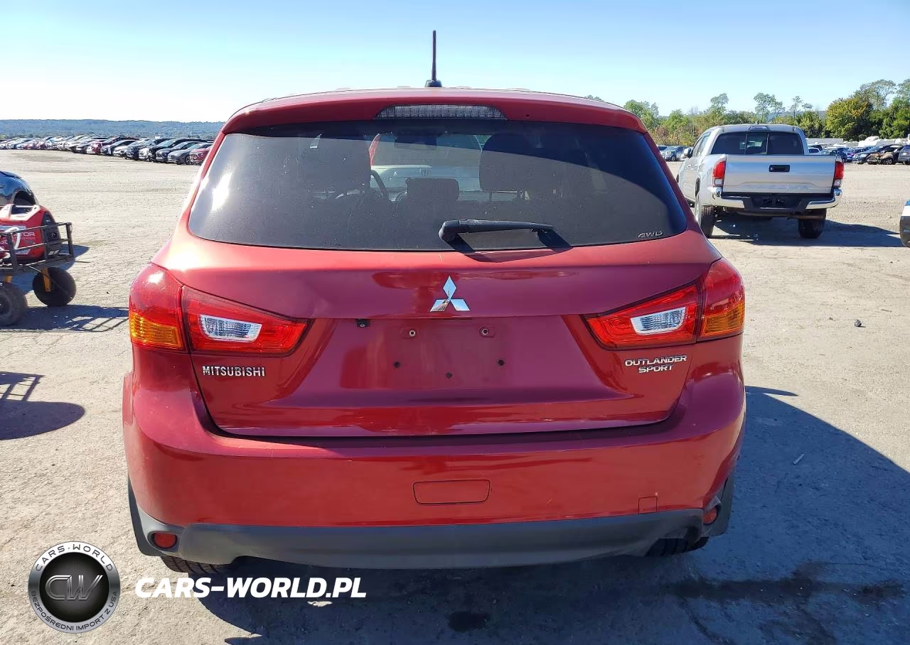 2015 Mitsubishi Outlander Sport Se VIN:4A4AR4AUXFE013846 - 6