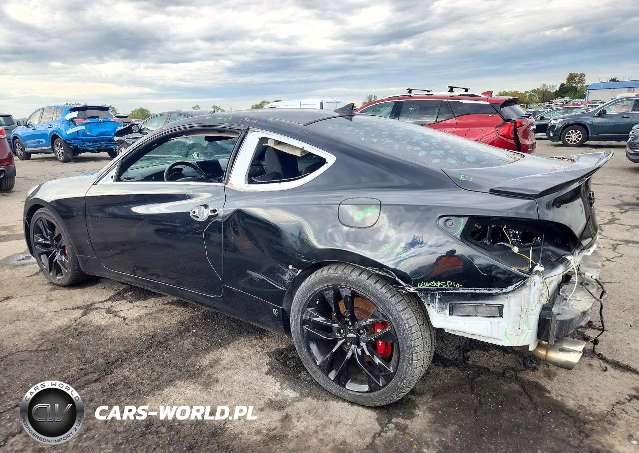 2016 Hyundai Genesis Coupe 3.8 VIN:KMHHT6KJ6GU131242 - 2