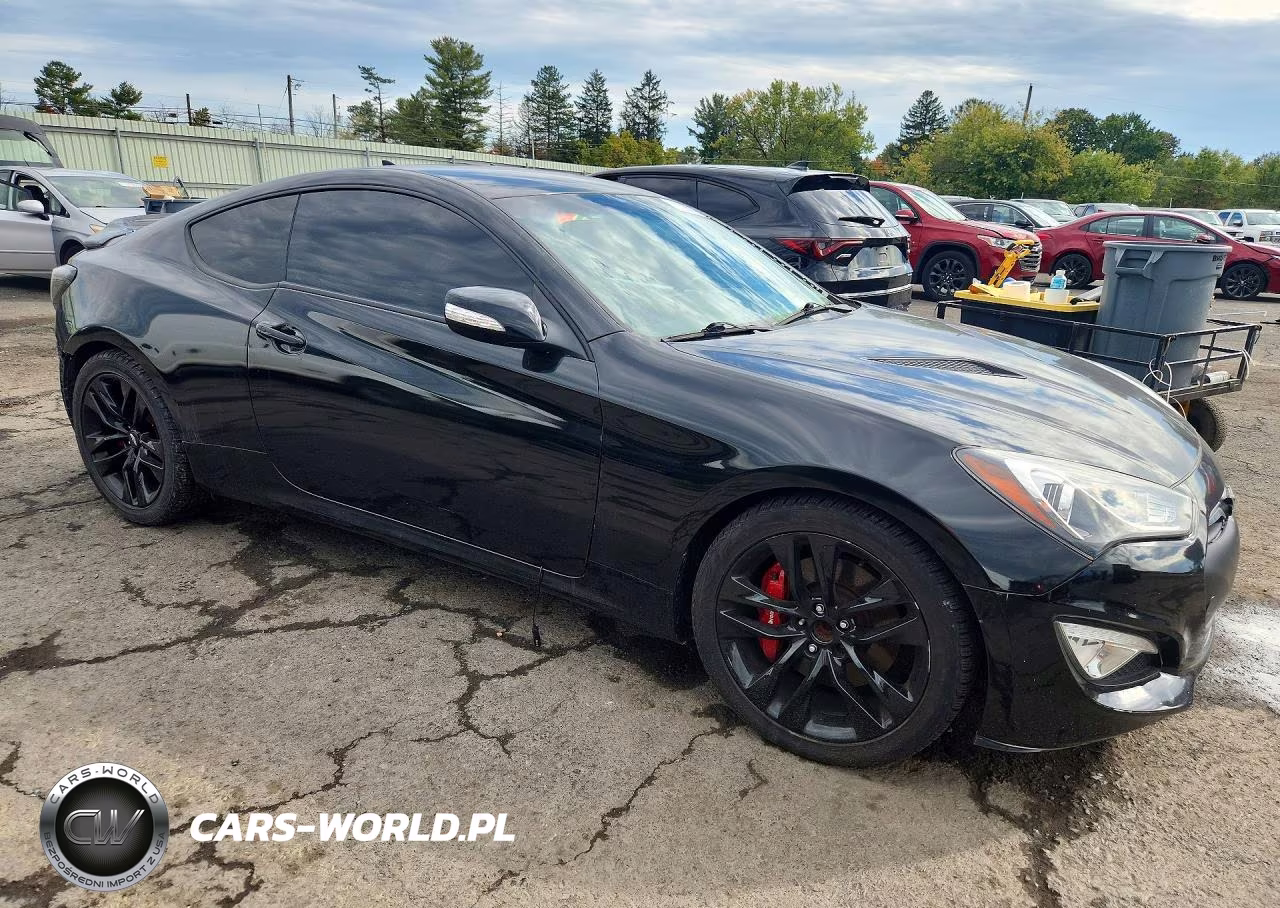 2016 Hyundai Genesis Coupe 3.8 VIN:KMHHT6KJ6GU131242 - 4