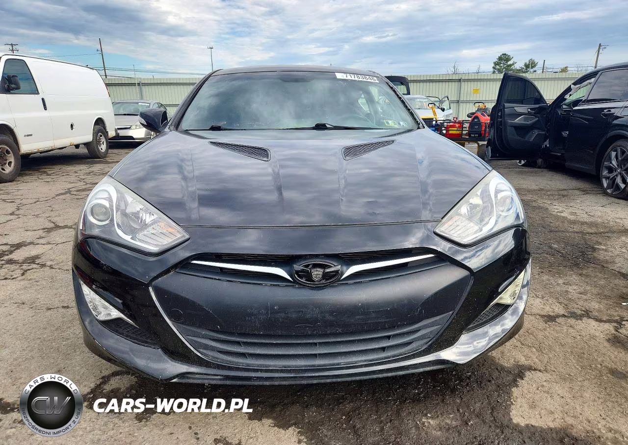 2016 Hyundai Genesis Coupe 3.8 VIN:KMHHT6KJ6GU131242 - 5