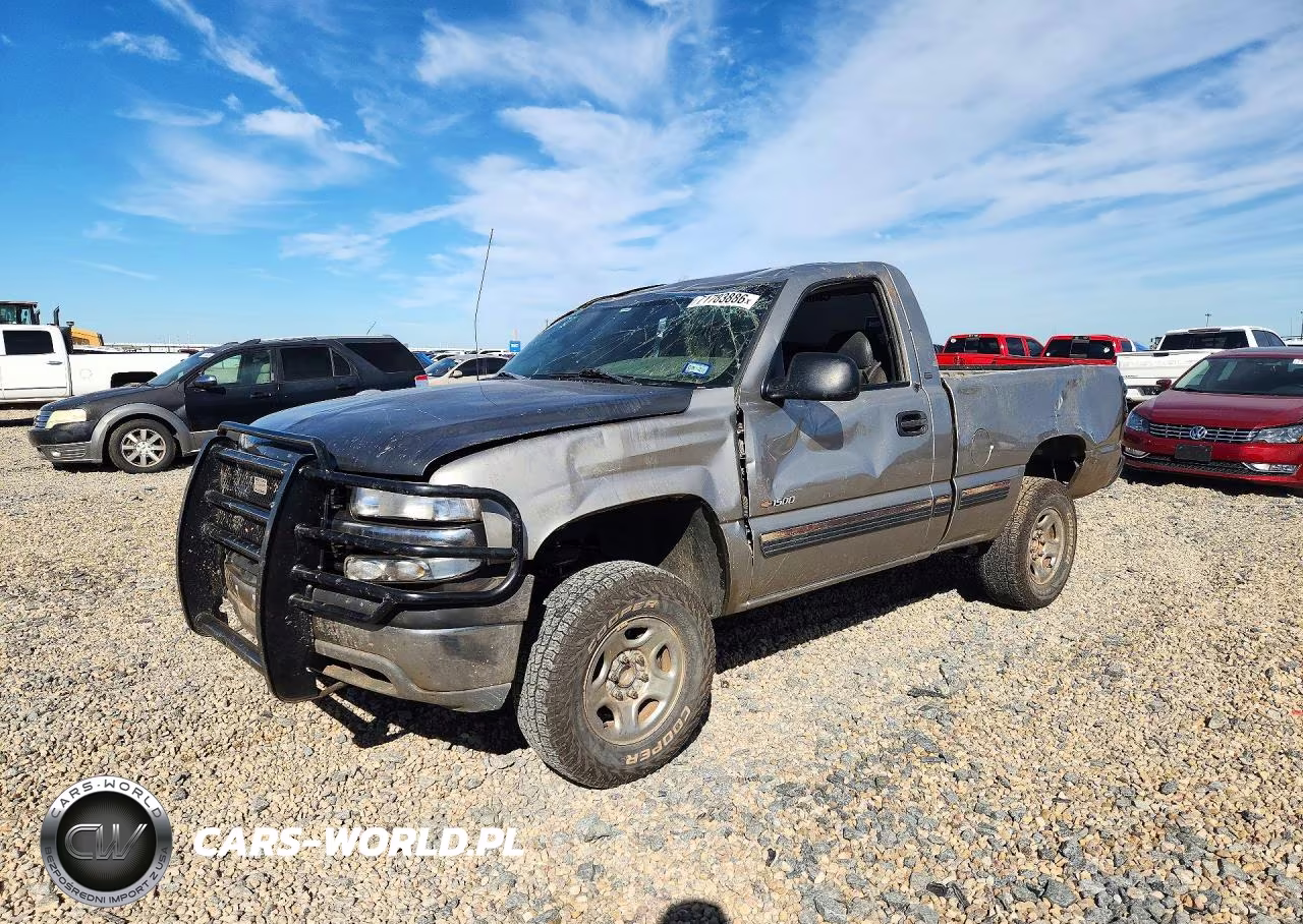2000 Chevrolet Silverado C1500 VIN:1GCEC14W7YZ196947 - 1
