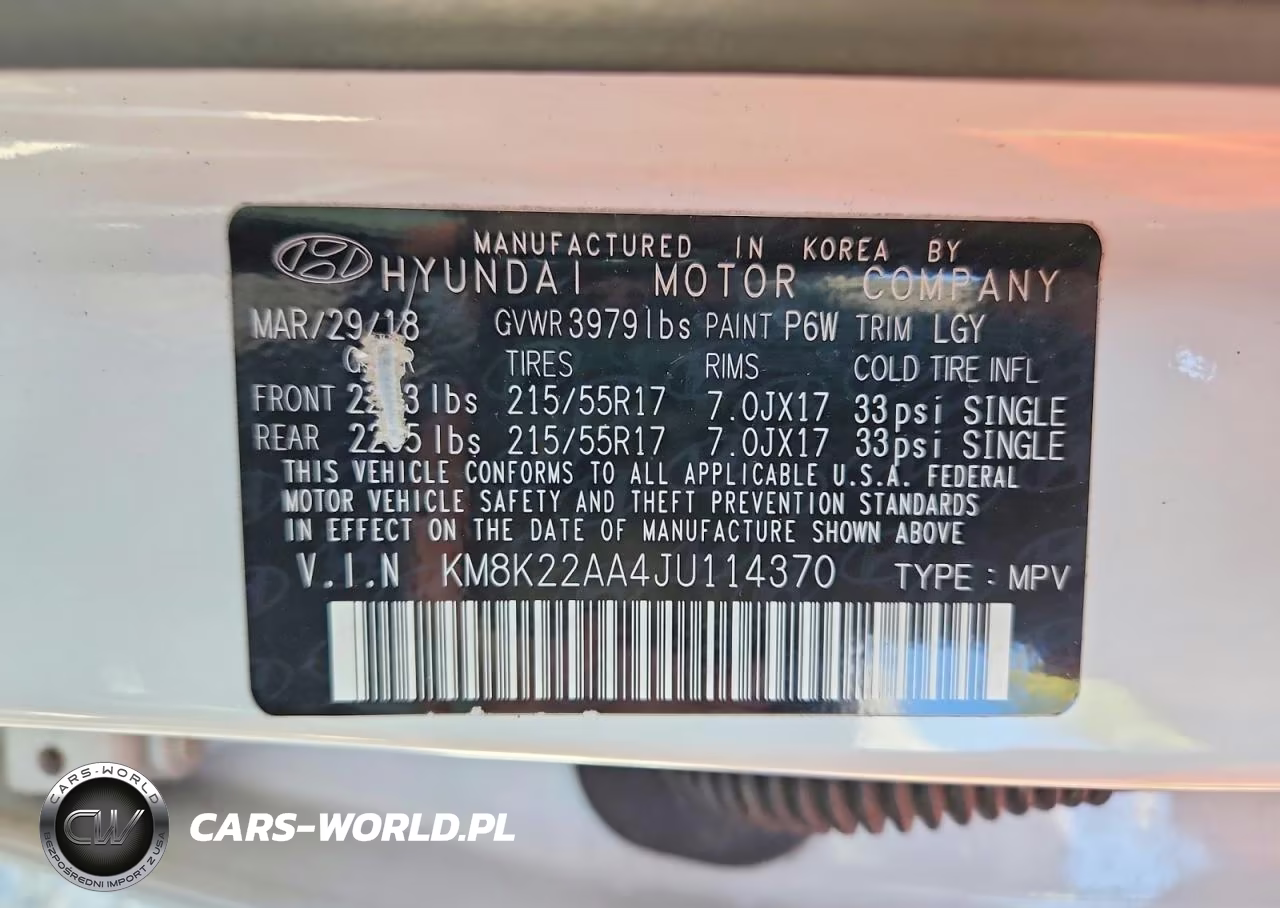 2018 Hyundai Kona Sel VIN:KM8K22AA4JU114370 - 13