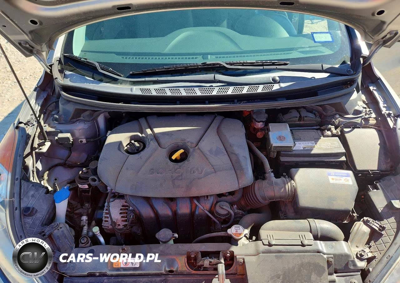 2012 Hyundai Elantra Gls VIN:KMHDH4AE8CU370956 - 11