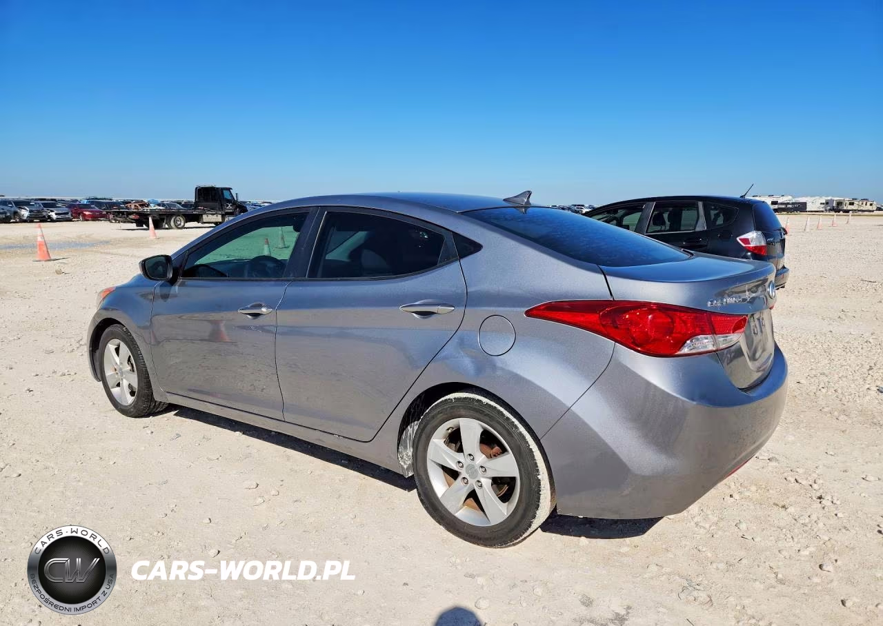 2012 Hyundai Elantra Gls VIN:KMHDH4AE8CU370956 - 2