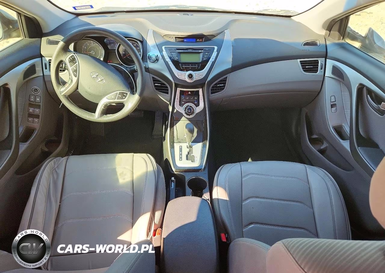 2012 Hyundai Elantra Gls VIN:KMHDH4AE8CU370956 - 8