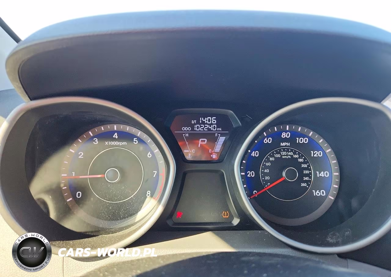 2012 Hyundai Elantra Gls VIN:KMHDH4AE8CU370956 - 9