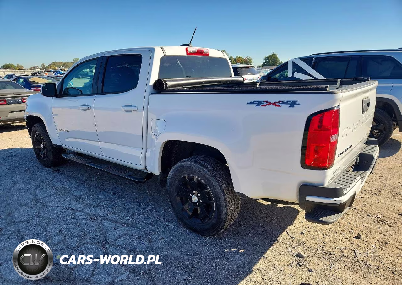 2021 Chevrolet Colorado Lt VIN:1GCGTCEN9M1145047 - 2