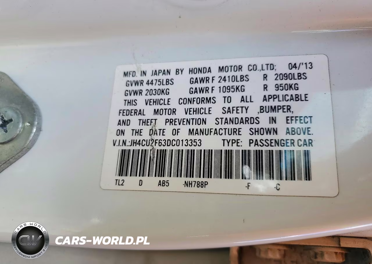 2013 Acura Tsx Tech VIN:JH4CU2F63DC013353 - 12