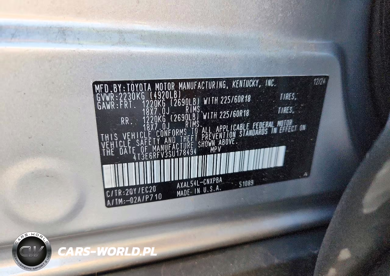 2025 Toyota Rav4 Xse VIN:4T3E6RFV3SU178494 - 13