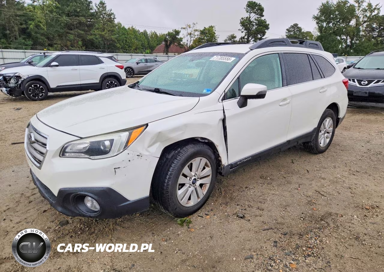 2015 Subaru Outback 2.5I Premium VIN:4S4BSBFC0F3308109 - 1