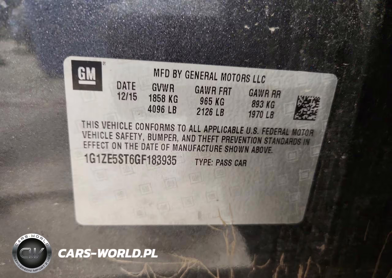 2016 Chevrolet Malibu Lt VIN:1G1ZE5ST6GF183935 - 13