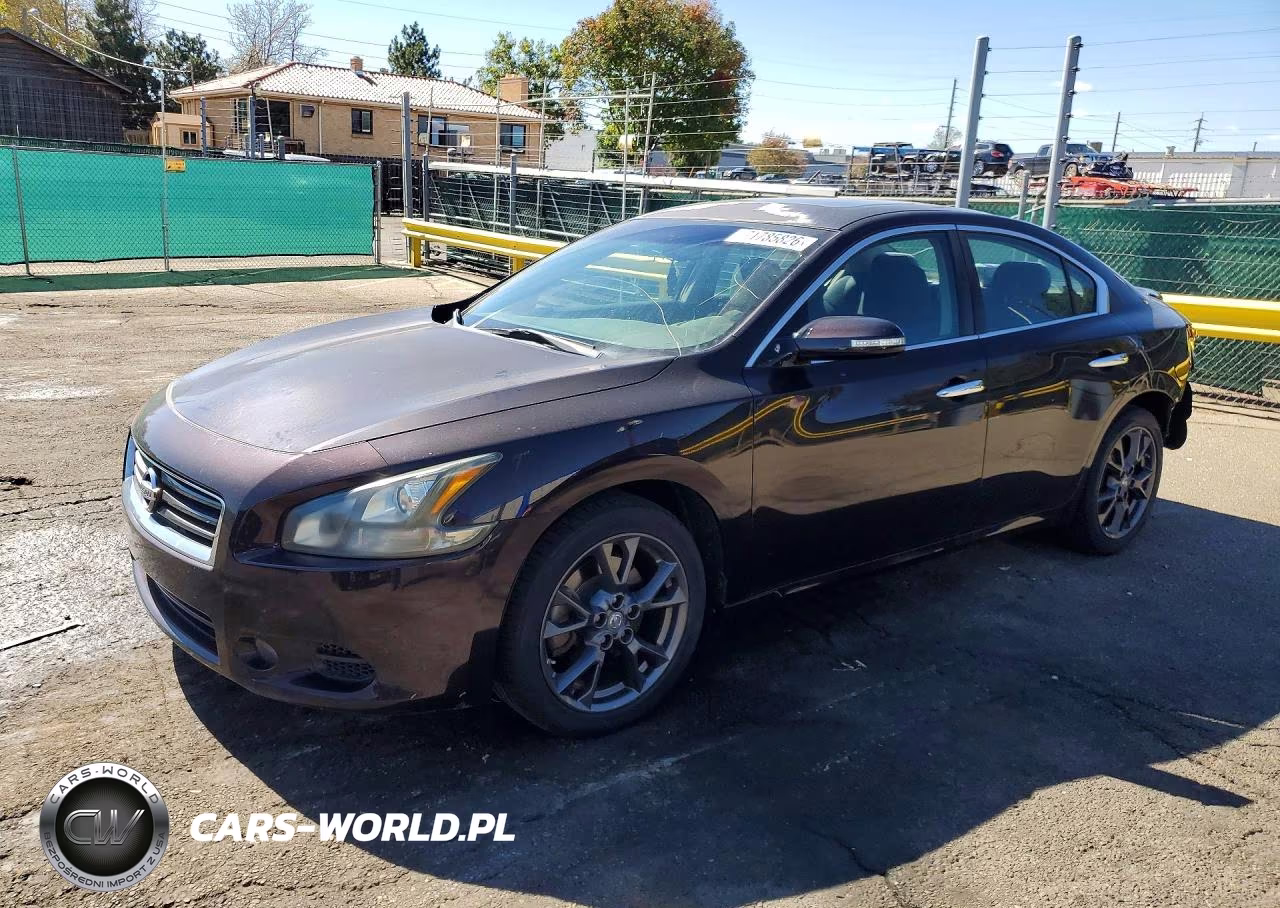 2014 Nissan Maxima 3.5 S VIN:1N4AA5AP5EC492918 - 1