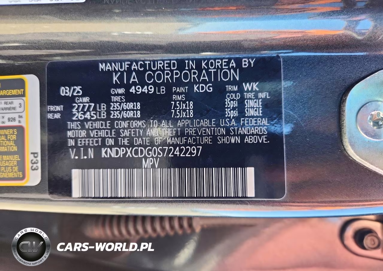 2025 Kia Sportage Sx Prestige VIN:KNDPXCDG0S7242297 - 13